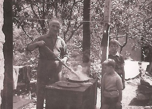 foto storica del crotto alpino